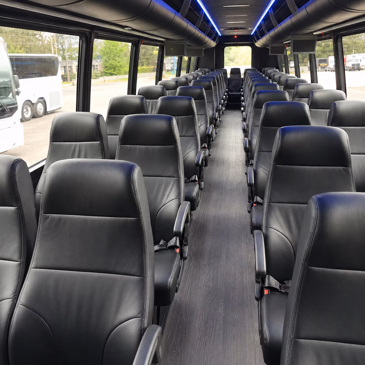 30 passenger minibus interior