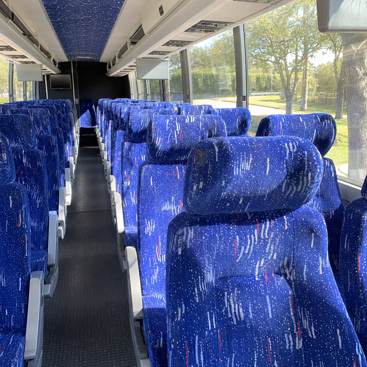 charter bus shuttle service for santa maria warehouse and distribution groups
