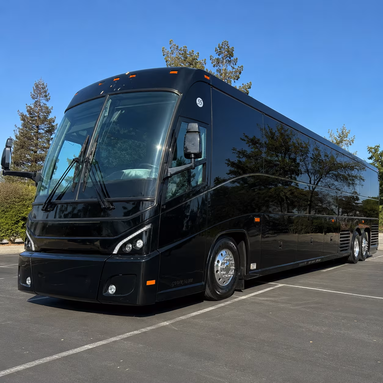 long distance military charter buses from santa maria to edwards afb and lax