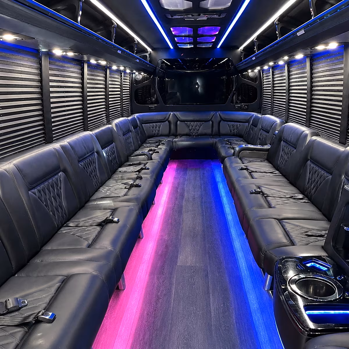 quinceanera sweet 16 party bus rental