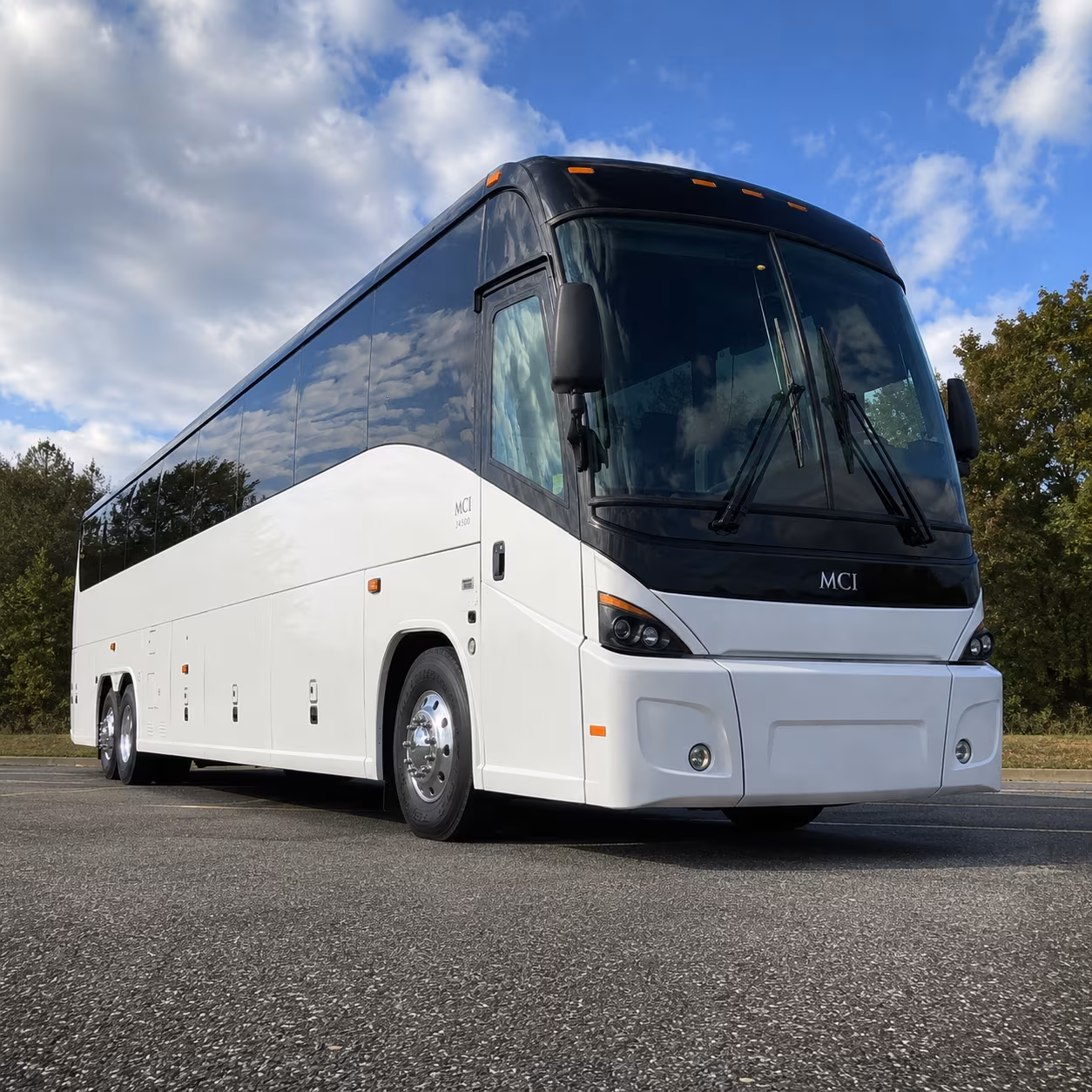 santa maria charter bus rental exterior
