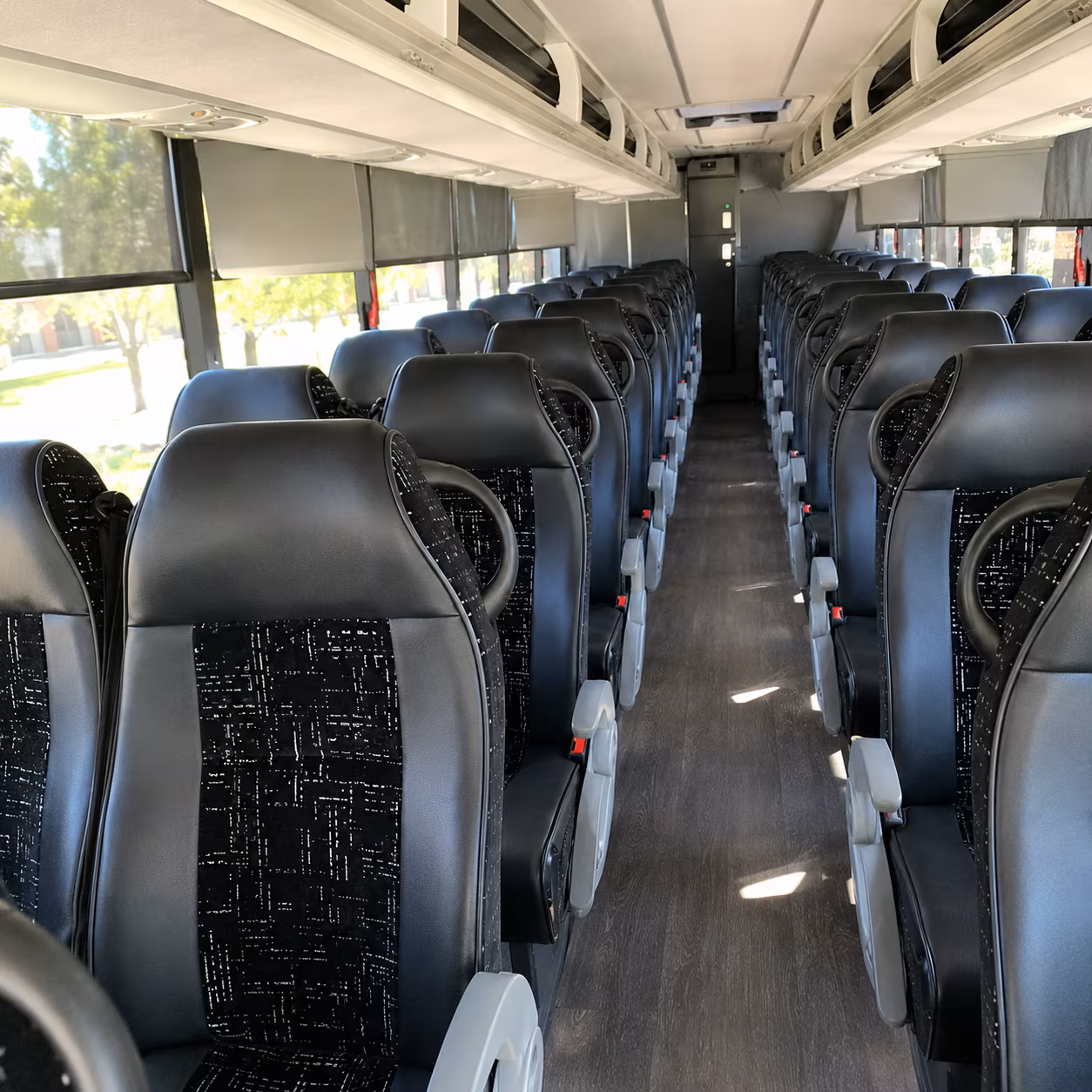 santa maria private event transportation onboard seating