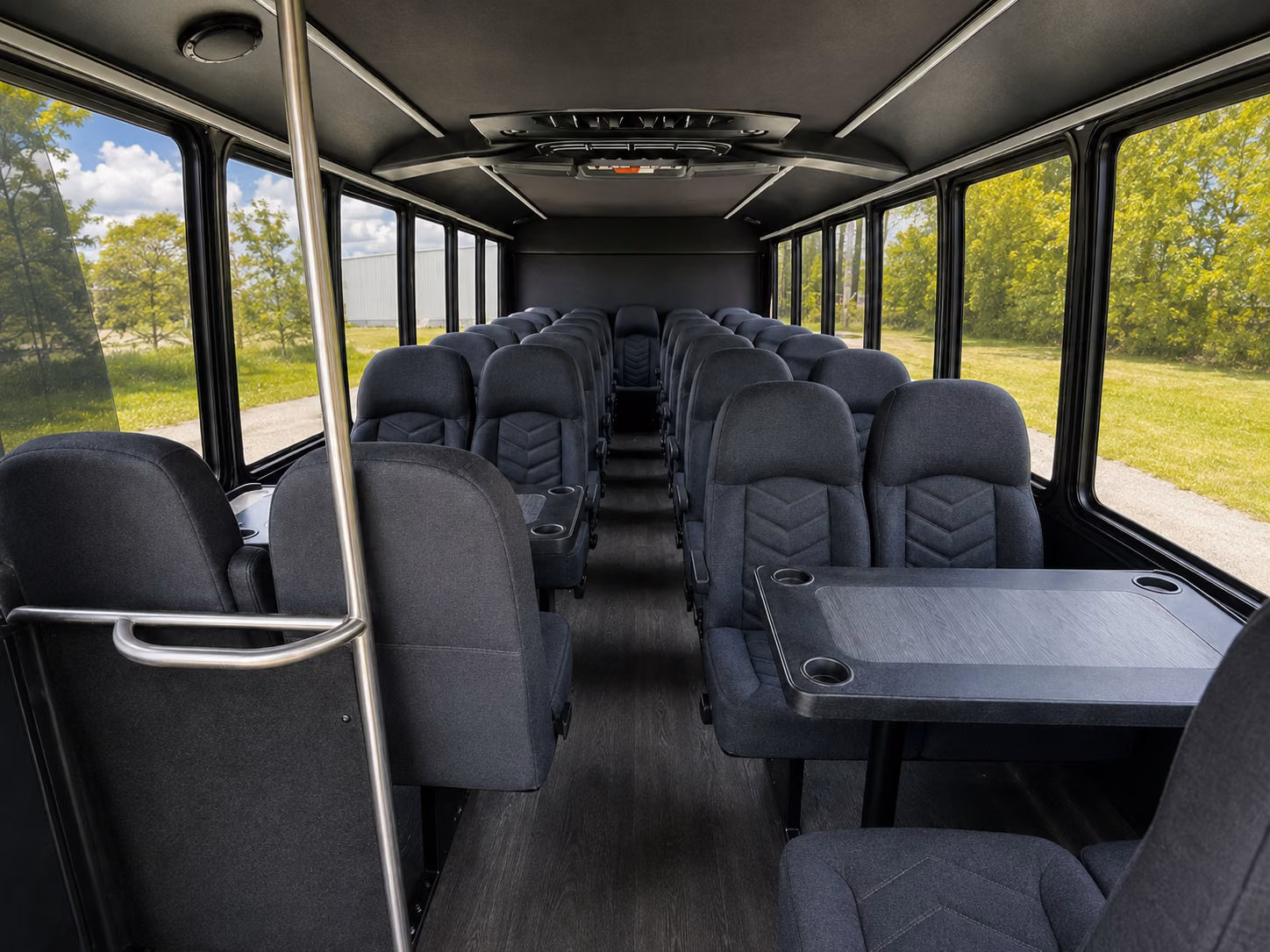 santa maria school event transportation onboard seating