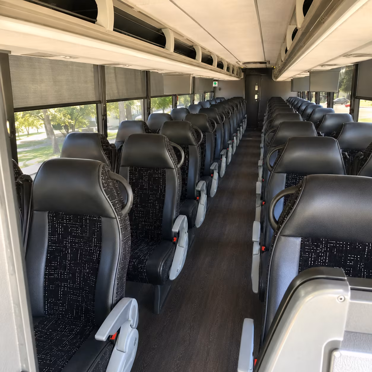 santa maria sporting event transportation onboard seating