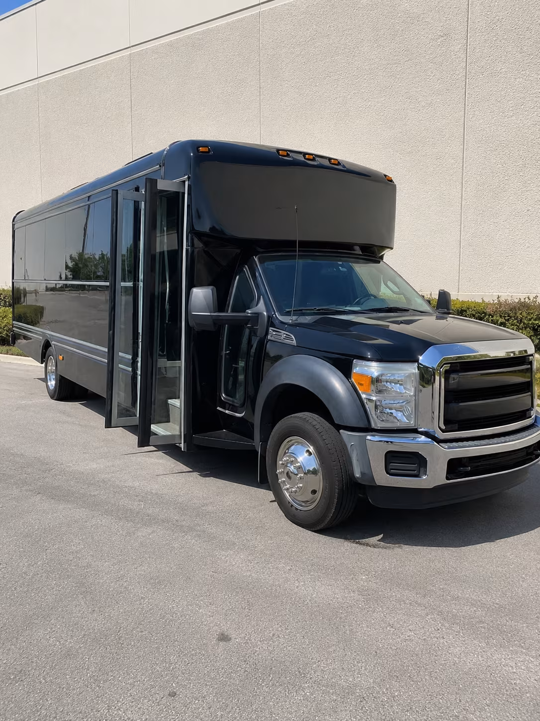 santa maria wedding party bus rental