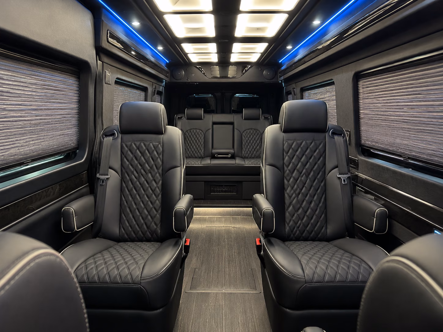 sprinter van with driver interior